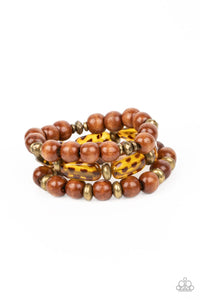 Paparazzi Accessories: WILD-Mannered - Brass Cheetah-Like Bracelet – Jewels  N' Thingz Boutique