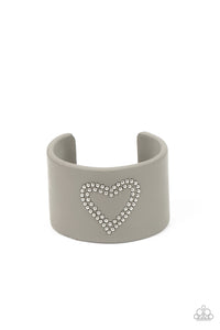 Paparazzi Accessories: Rodeo Romance - Silver Leather Bracelet - Jewels N Thingz Boutique