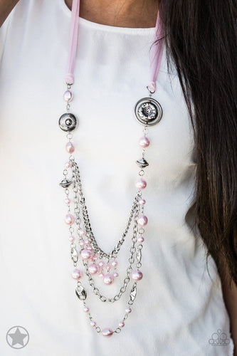 Paparazzi BLOCKBUSTERS: All The Trimmings - Pink Necklace - Jewels N’ Thingz Boutique