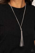 Load image into Gallery viewer, Paparazzi: Hold My Tassel - Silver Necklace - Jewels N’ Thingz Boutique