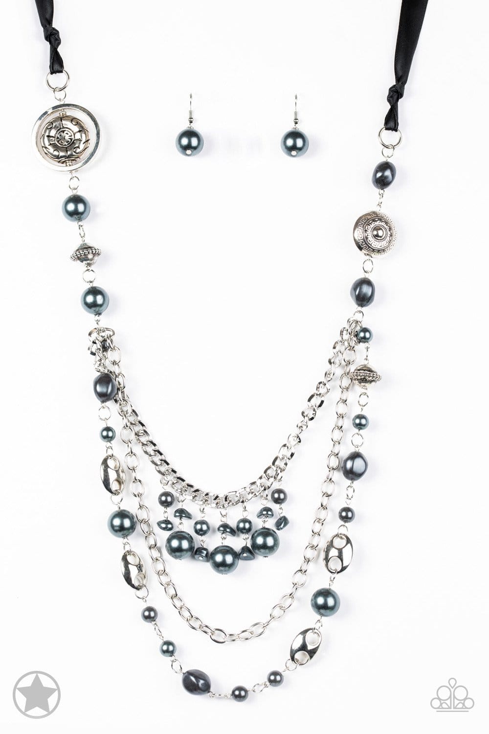 Paparazzi BLOCKBUSTERS: All The Trimmings - Black Necklace - Jewels N’ Thingz Boutique