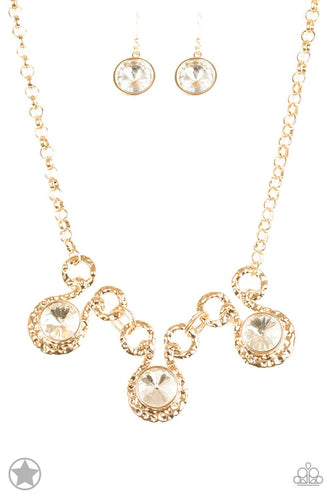 Paparazzi BLOCKBUSTERS: Hypnotized - Gold Necklace - Jewels N’ Thingz Boutique