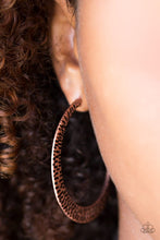 Load image into Gallery viewer, Paparazzi: BEAST Friends Forever - Copper Hoop Earrings - Jewels N’ Thingz Boutique