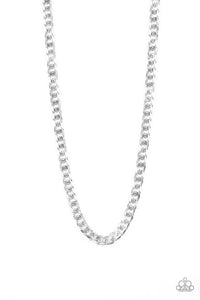 The Game CHAIN-ger - Silver: Paparazzi Accessories - Jewels N’ Thingz Boutique