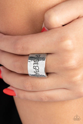 Paparazzi Accessories: Sunrise Street - Silver Inspirational Ring