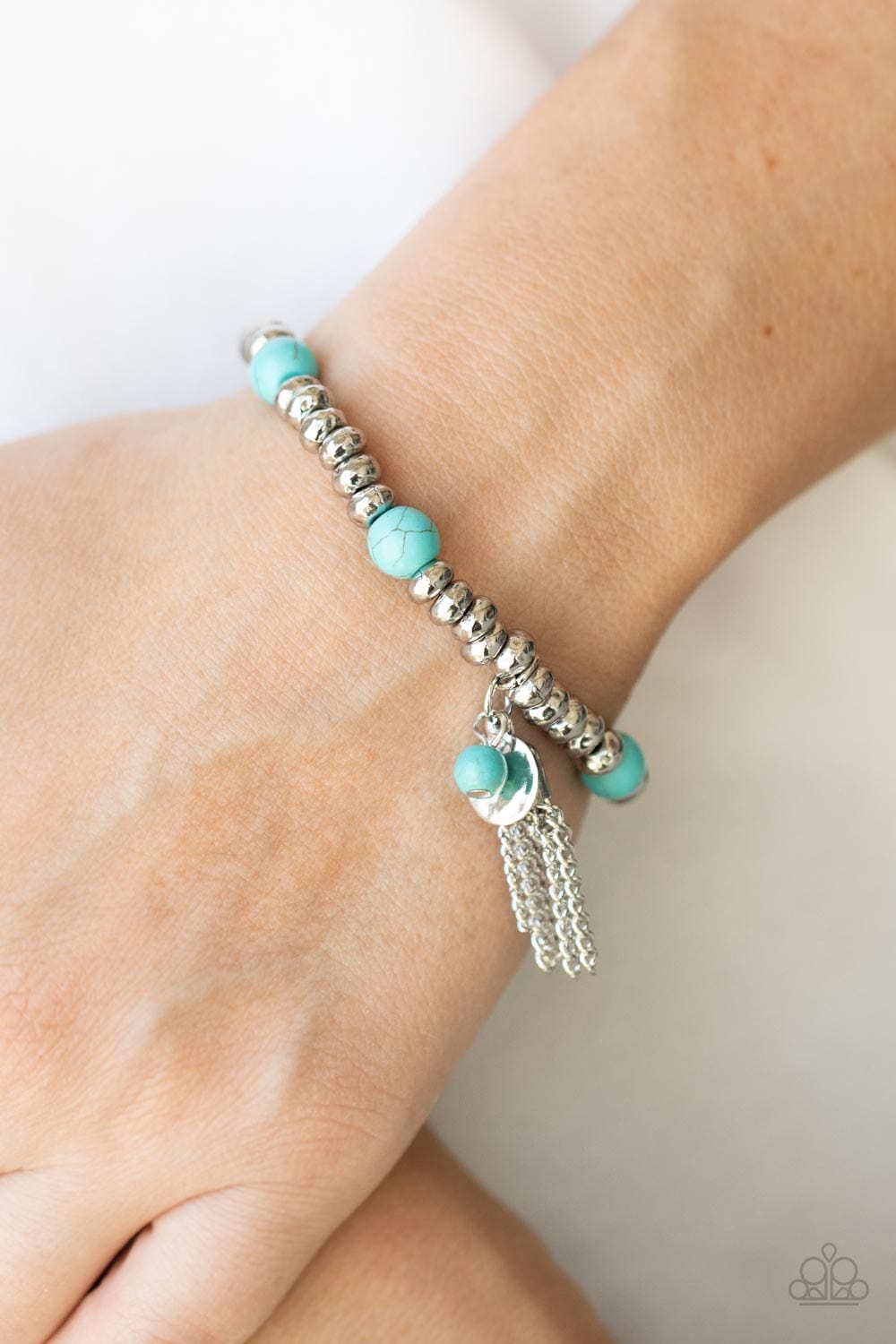 Paparazzi Accessories: Whimsically Wanderlust - Blue Bracelet - Jewels N Thingz Boutique