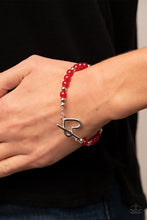 Load image into Gallery viewer, Paparazzi Accessories: Following My Heart - Red Bracelet