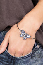 Load image into Gallery viewer, Paparazzi Accessories: Butterfly Beatitude - Blue Bracelet