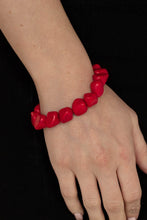 Load image into Gallery viewer, Paparazzi Accessories: Prehistoric Paradise - Red Stone Bracelet - Jewels N Thingz Boutique