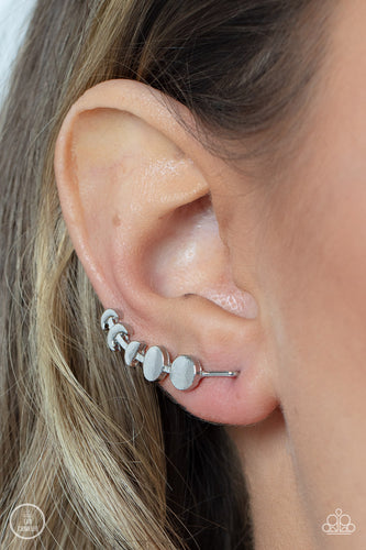 Paparazzi Accessories: Its Just a Phase - Silver Ear Crawlers