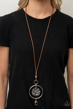 Load image into Gallery viewer, Paparazzi Accessories: CORD-inated Effort - Brown Lanyard - Jewels N Thingz Boutique