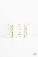 Load image into Gallery viewer, Get In Line - White: Paparazzi Accessories - Jewels N’ Thingz Boutique