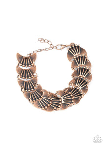 Paparazzi: Moonlit Mesa - Copper Bracelet - Jewels N’ Thingz Boutique