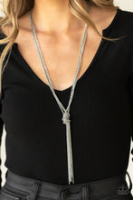 Load image into Gallery viewer, Paparazzi Accessories: KNOT All There - Silver Necklace