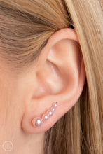 Load image into Gallery viewer, Paparazzi Accessories: Dropping into Divine - Pink Ear Crawlers