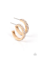 Load image into Gallery viewer, Paparazzi Accessories: Positively Petite - Gold Hoop Earrings