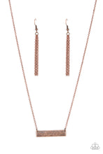 Load image into Gallery viewer, Paparazzi Accessories: Living The Mom Life - Copper Mother&#39;s Day Necklace