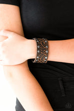 Load image into Gallery viewer, Paparazzi: Nature Guide - Brown Leather-Like Bracelet - Jewels N’ Thingz Boutique