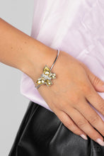 Load image into Gallery viewer, Paparazzi Accessories: Butterfly Beatitude Necklace AND Free-Flying Flutter Bracelet - Yellow SET