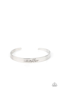 Paparazzi Accessories: Sweetly Named - Silver Mothers Day Bracelet