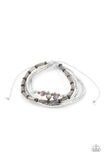 Load image into Gallery viewer, Paparazzi Accessories: Holographic Hike - Silver Iridescent Bracelet - Jewels N Thingz Boutique