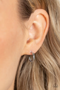 Paparazzi Accessories: SMALLEST of Them All - Silver Earrings