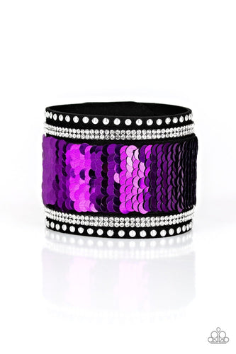 MERMAIDS Have More Fun - Purple\Silver: Paparazzi Accessories - Jewels N’ Thingz Boutique